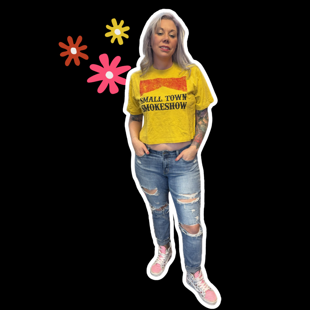 Small Town Smokeshow Vintage Graphic Top