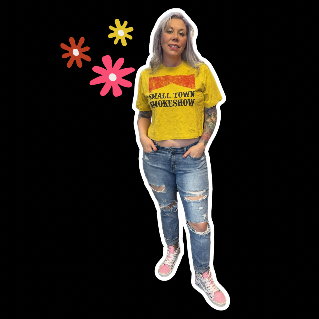 Small Town Smokeshow Vintage Graphic Top