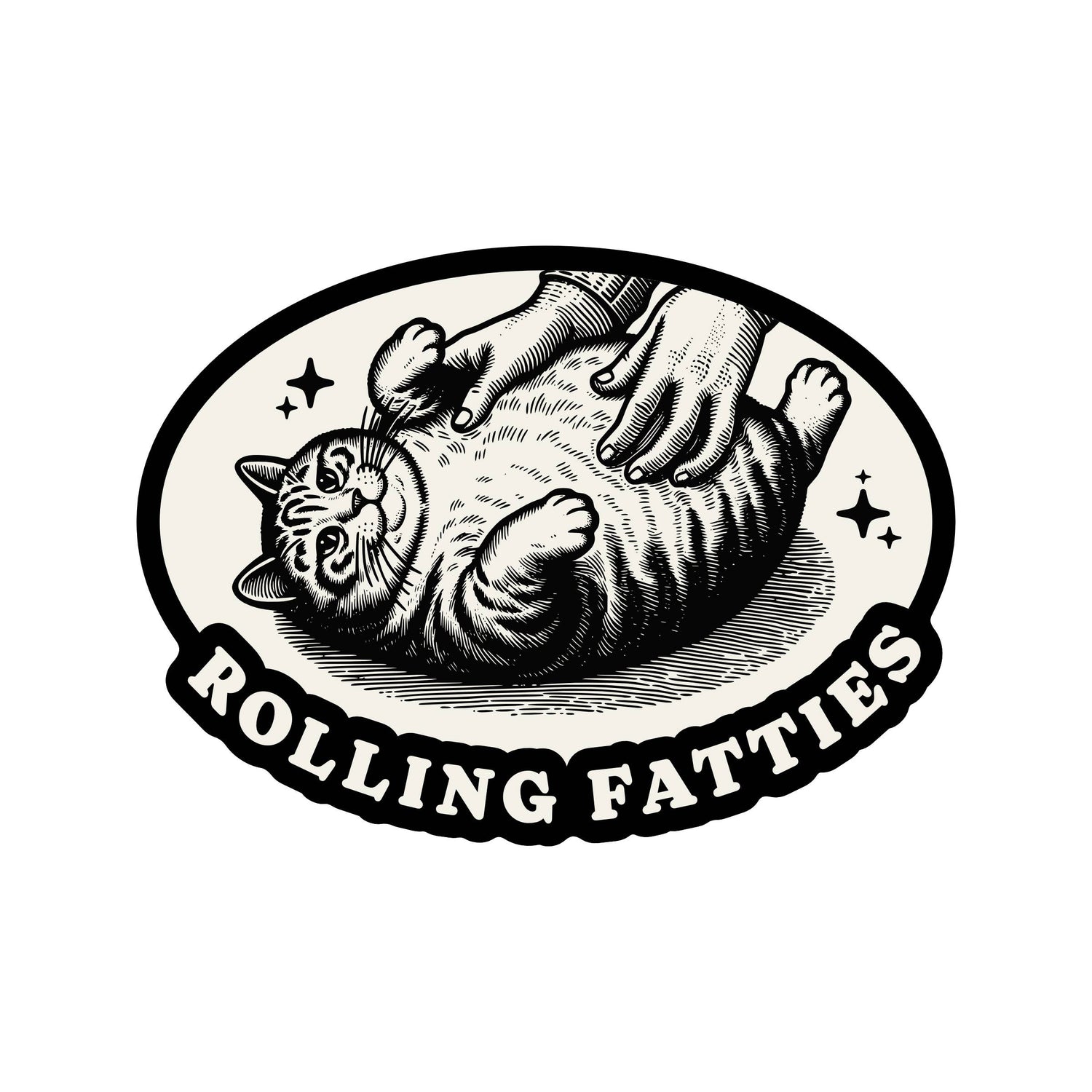 Rolling Fatties Vinyl Sticker