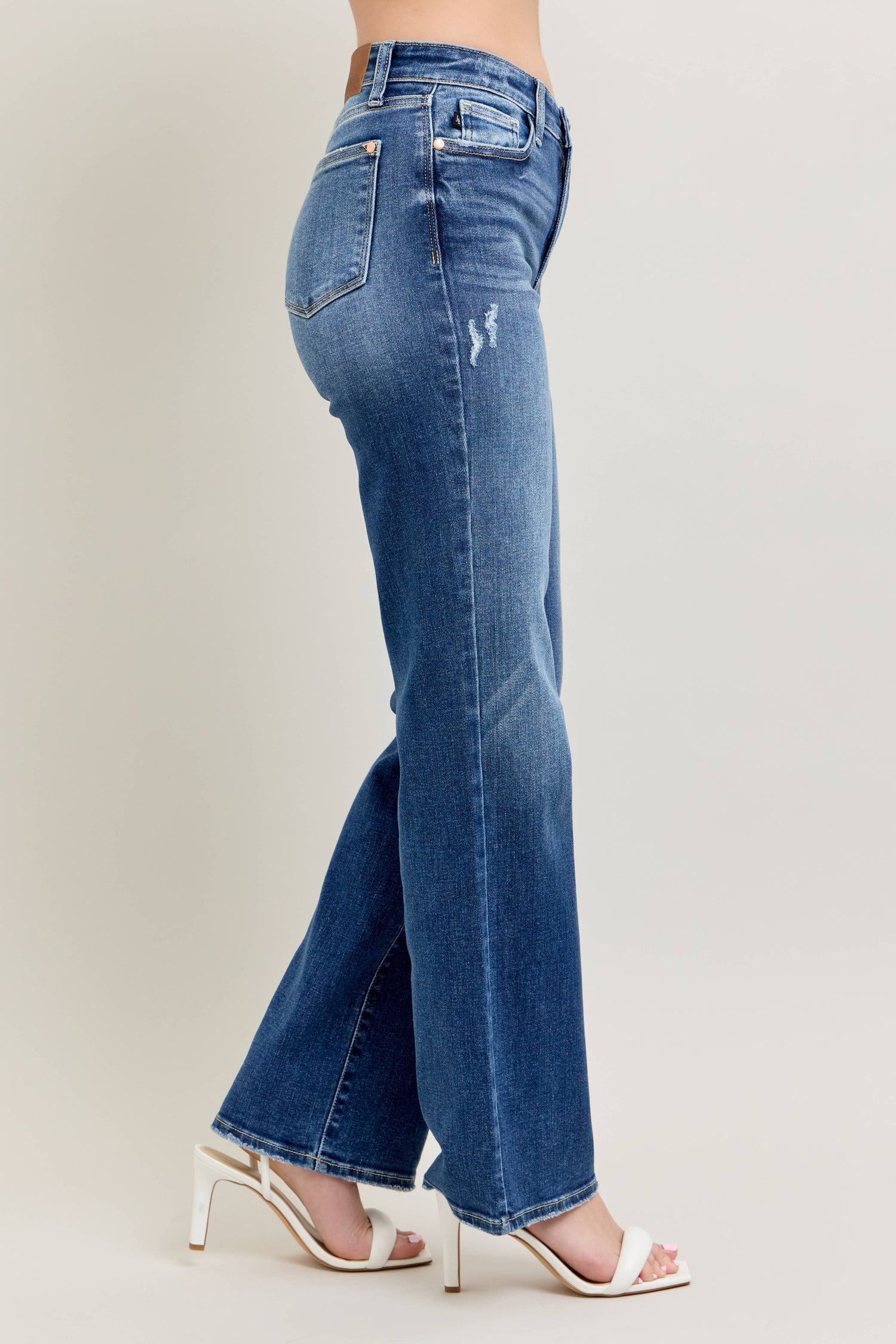 High Waisted 90's Straight Leg - Judy Blue Jeans