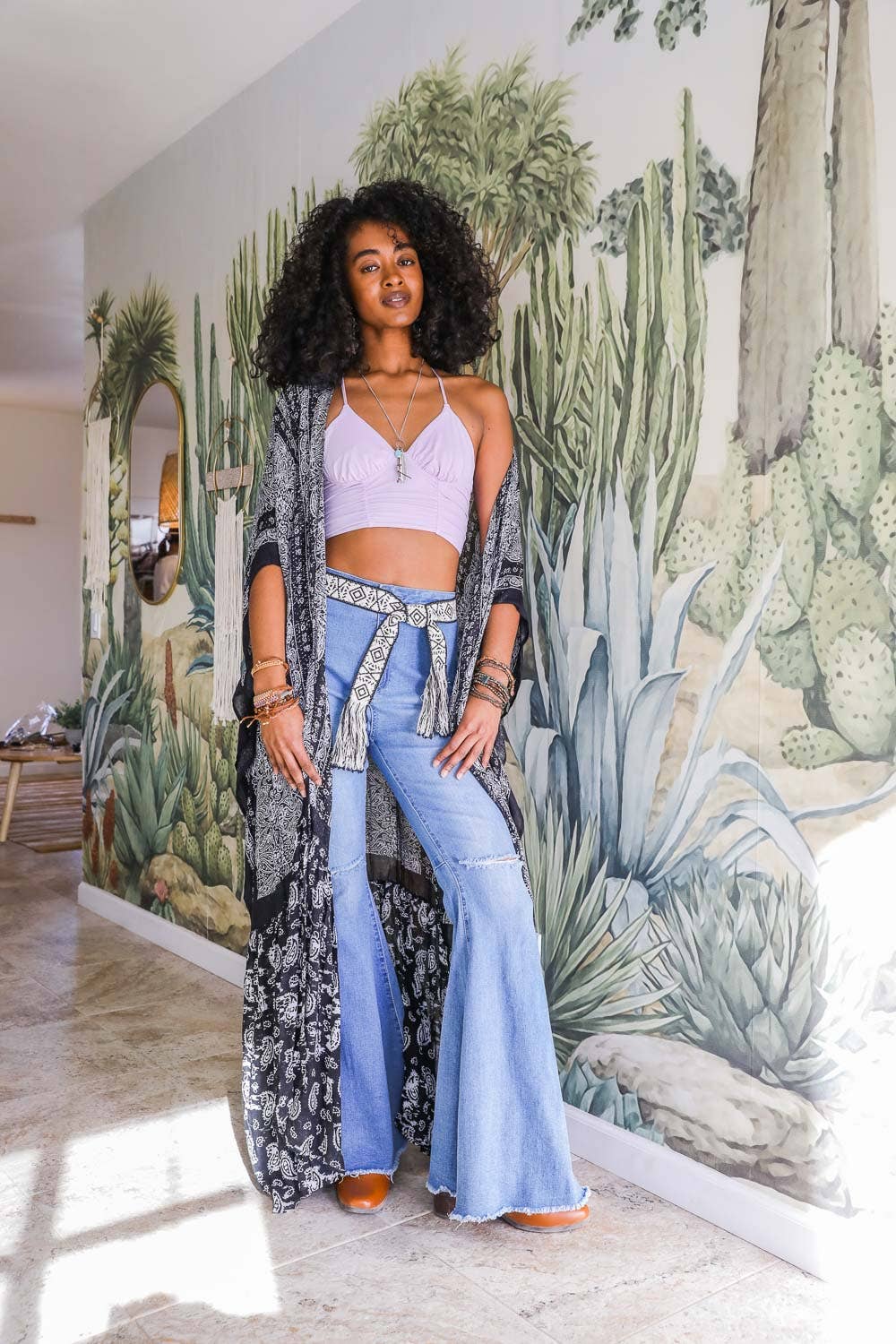 Paisley Perfection Free Flow Kimono