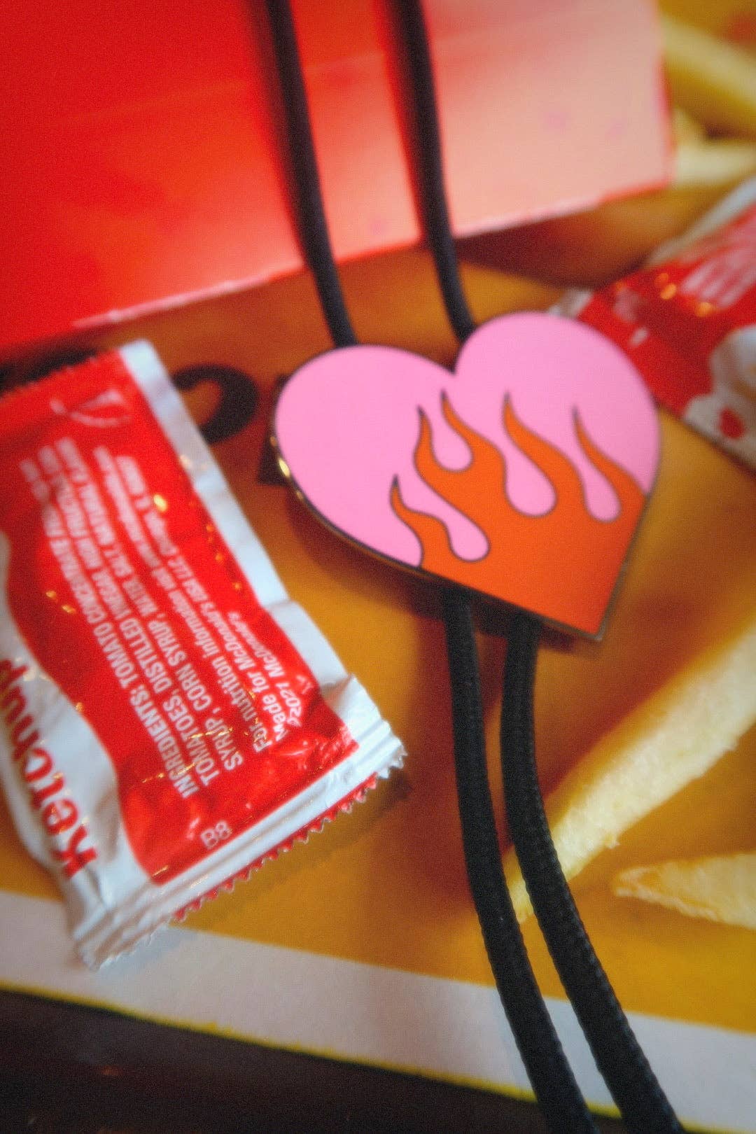 Up in Flames Bolo Tie Emy Ave™ Original