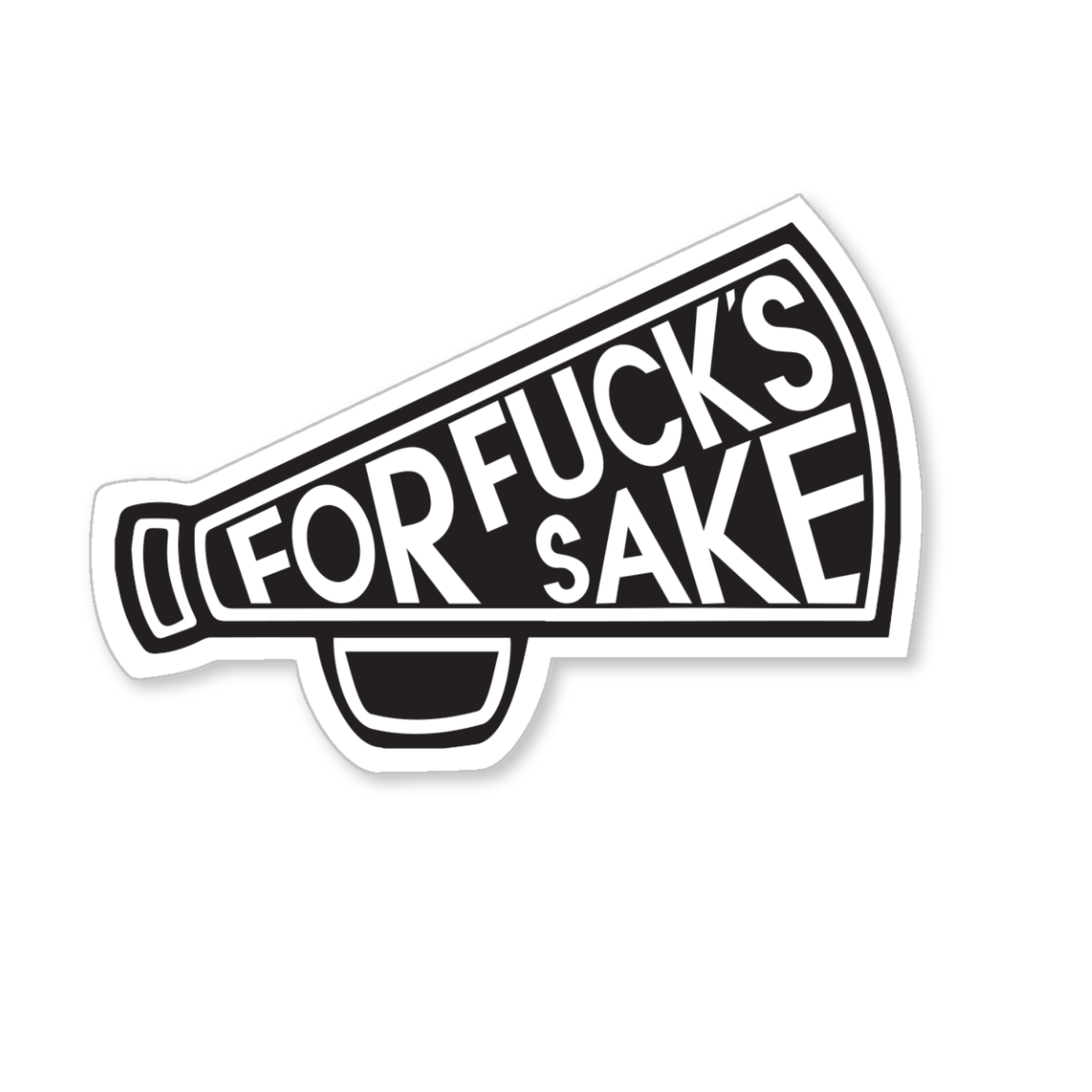 For Fuck's Sake  Vinyl Sticker