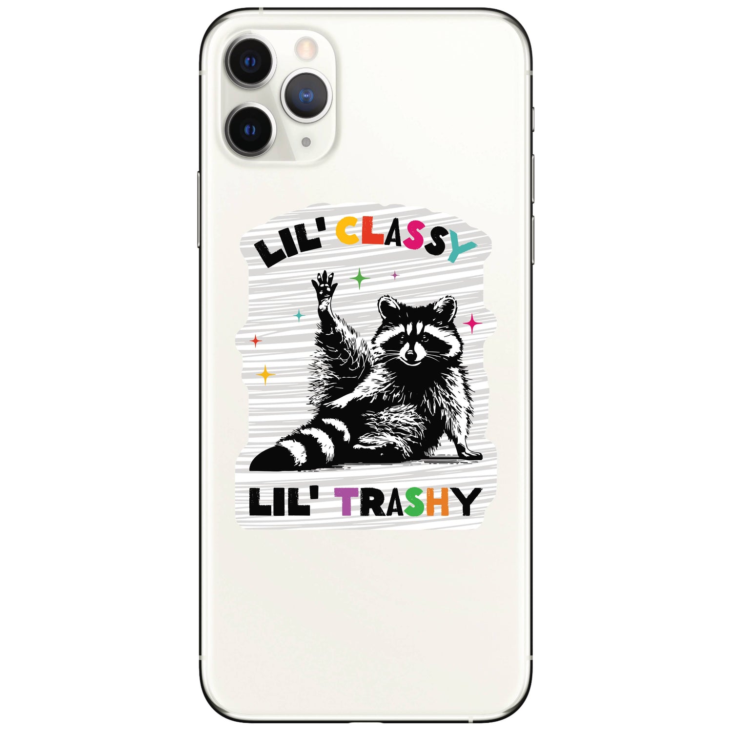Lil'Classy Lil' Trashy Vinyl Sticker