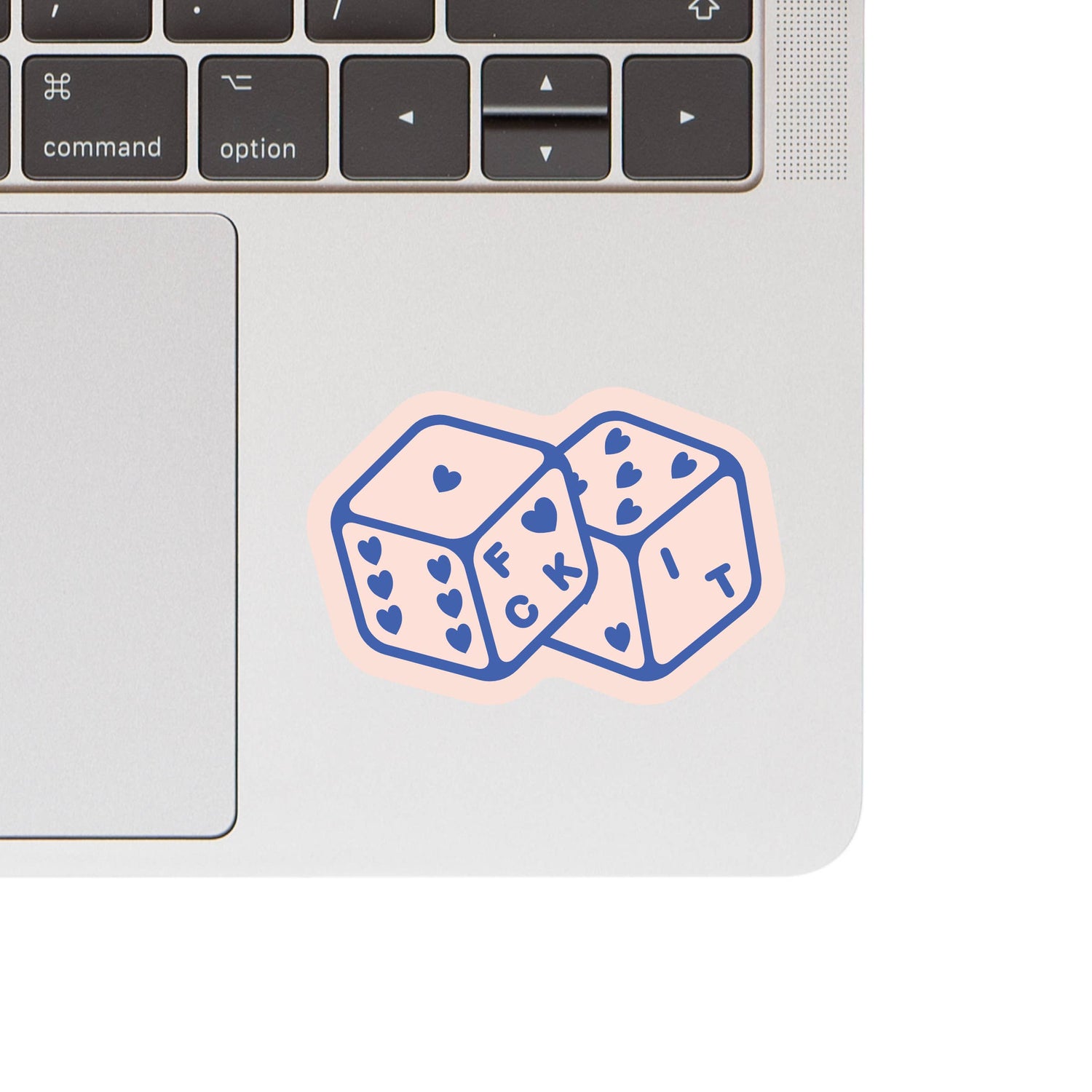 F♡ck It Dice Vinyl Sticker