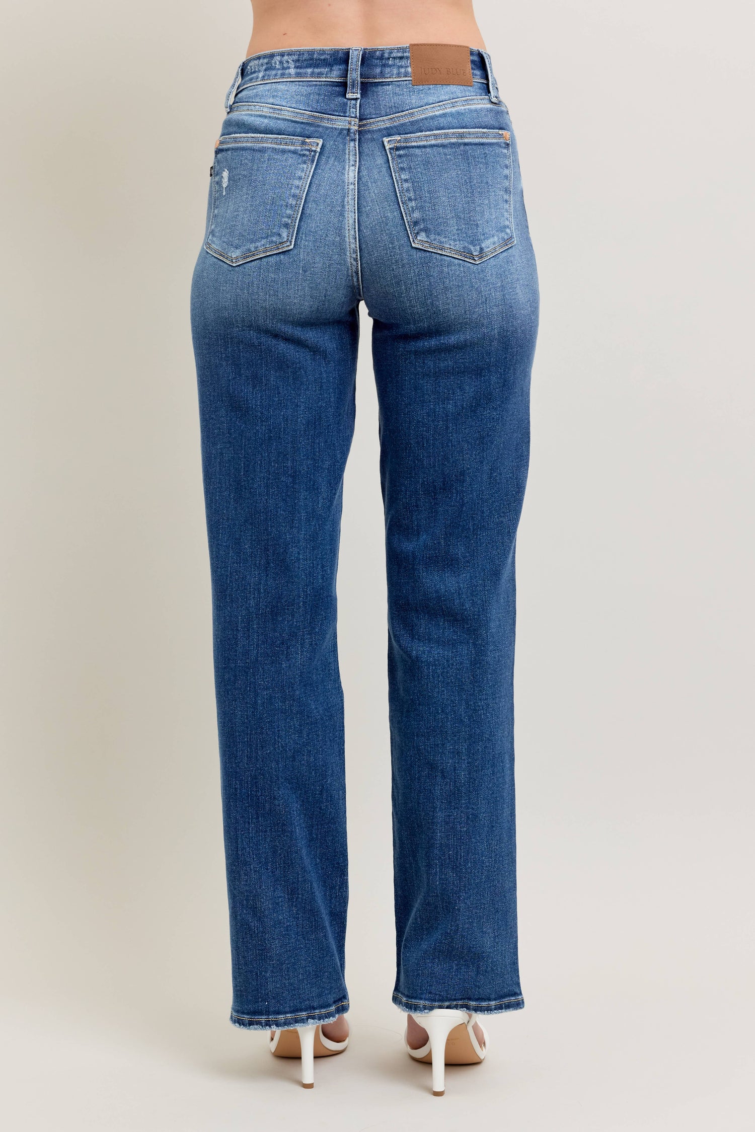 High Waisted 90's Straight Leg - Judy Blue Jeans