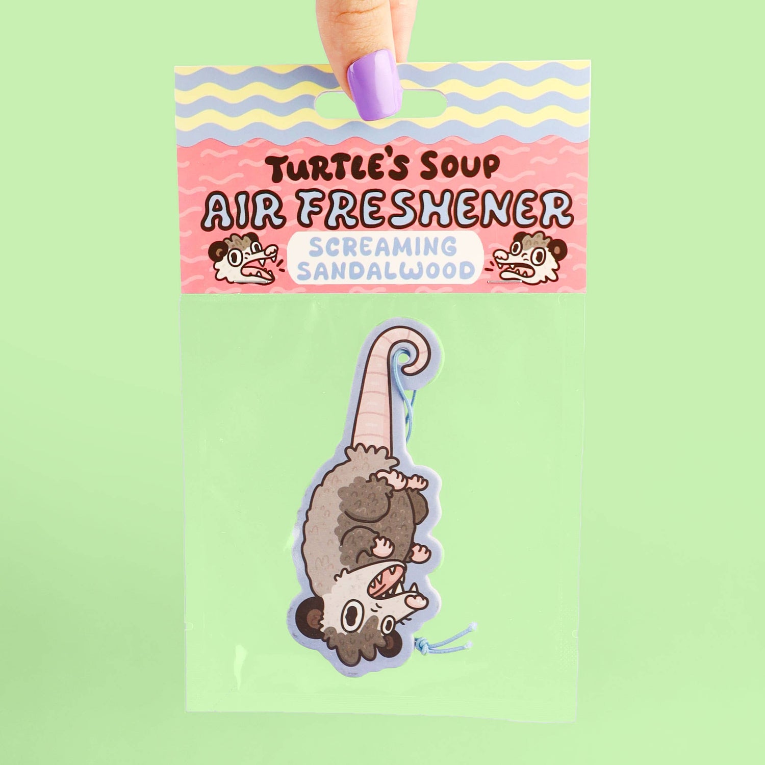 Dangling Opossum, Possum, Car Decor, Cute, Air Freshener