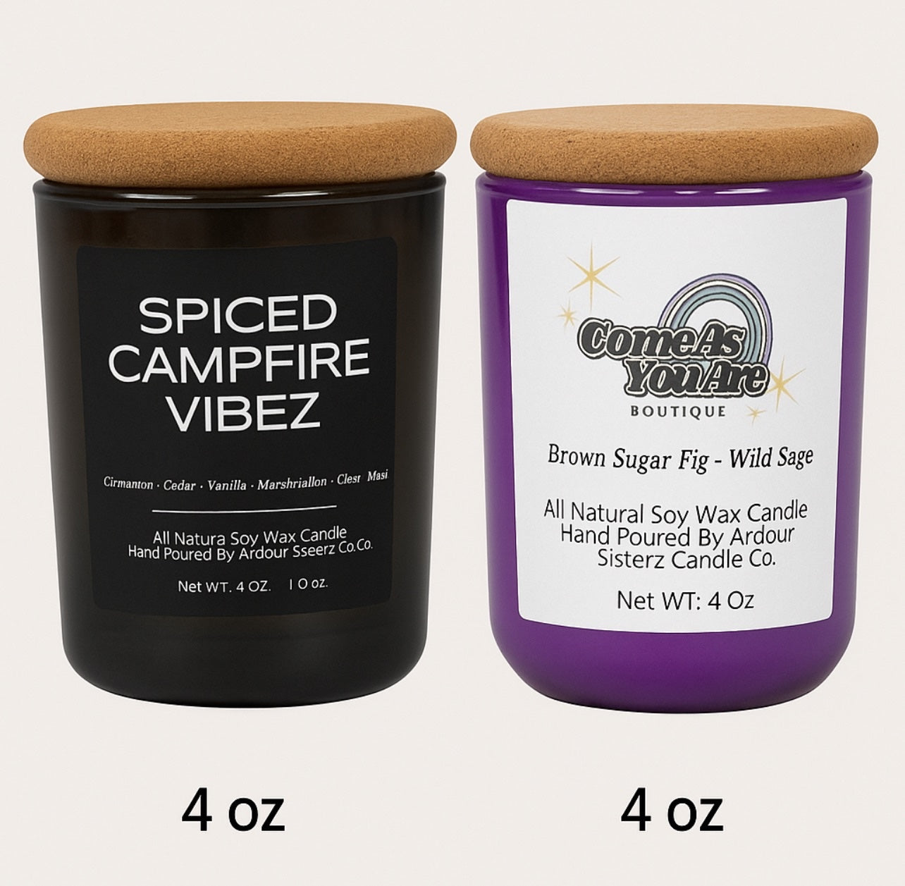 Come A s Your Are Candle Mini 4oz