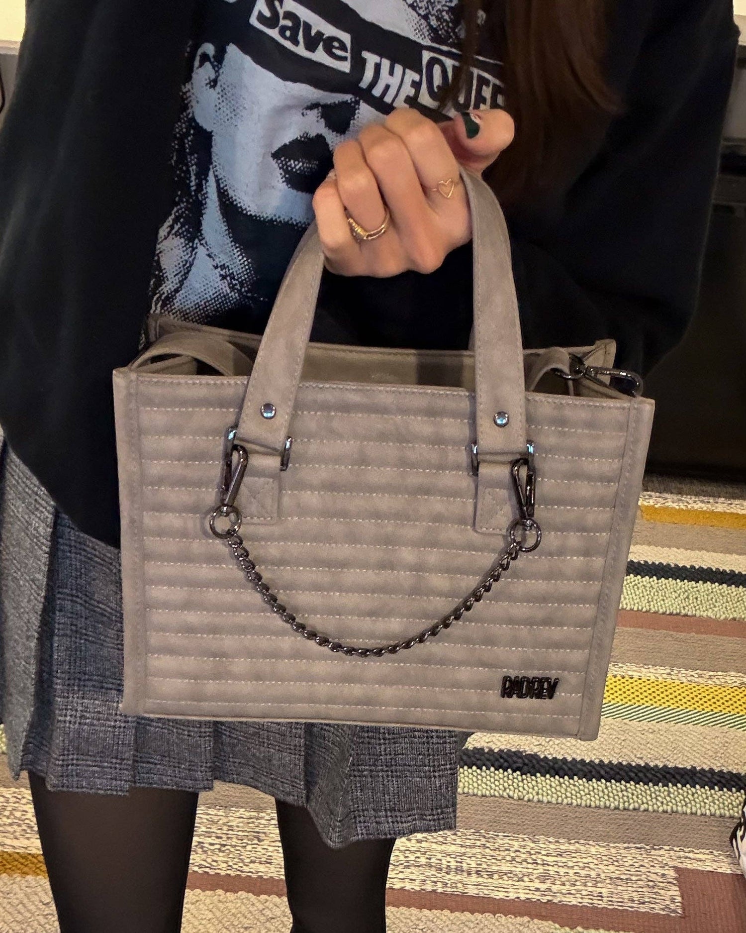 Gunmetal Chain Accessory