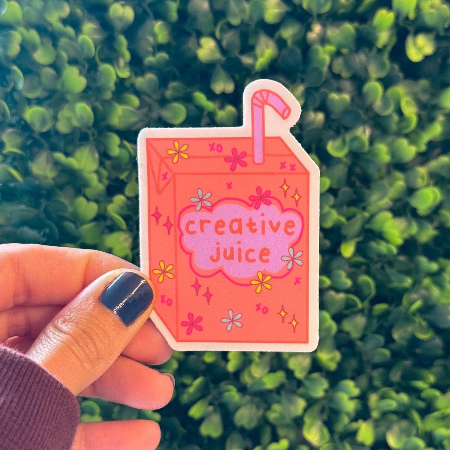 Juice Box Sticker