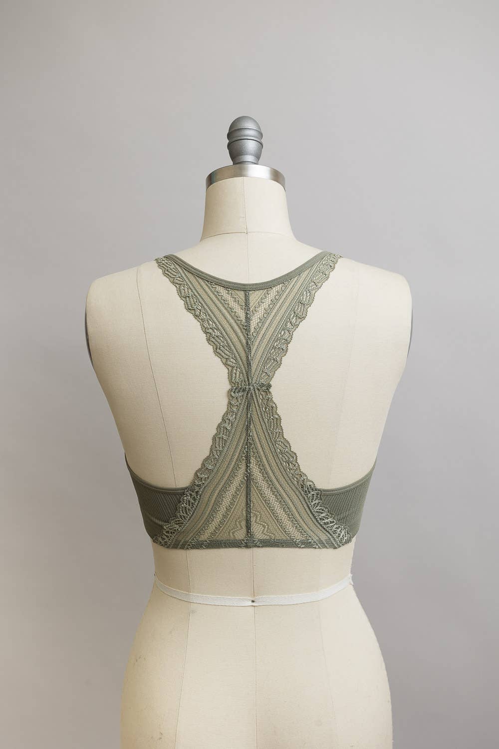 Lace Racerback Bralette - Romantic/Whimsical Design
